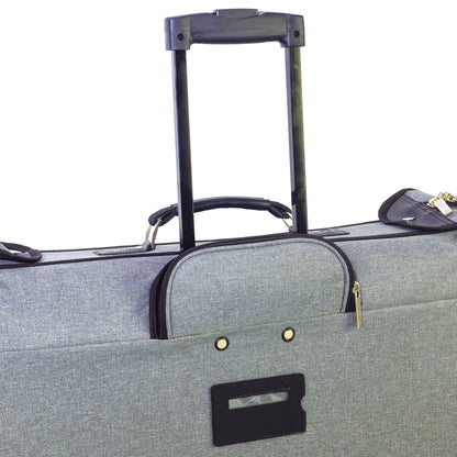 Geoffrey Beene Rolling Garment Carrier Luggage, Gray