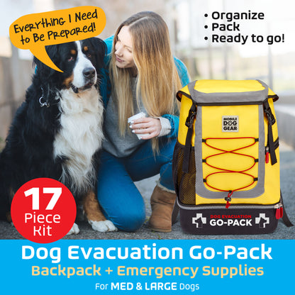 Large Dog Evacuation Go-Pack